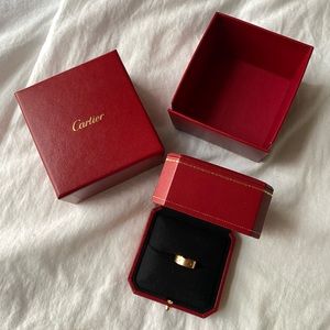 Cartier Rose Gold Love Ring US size 3.75
